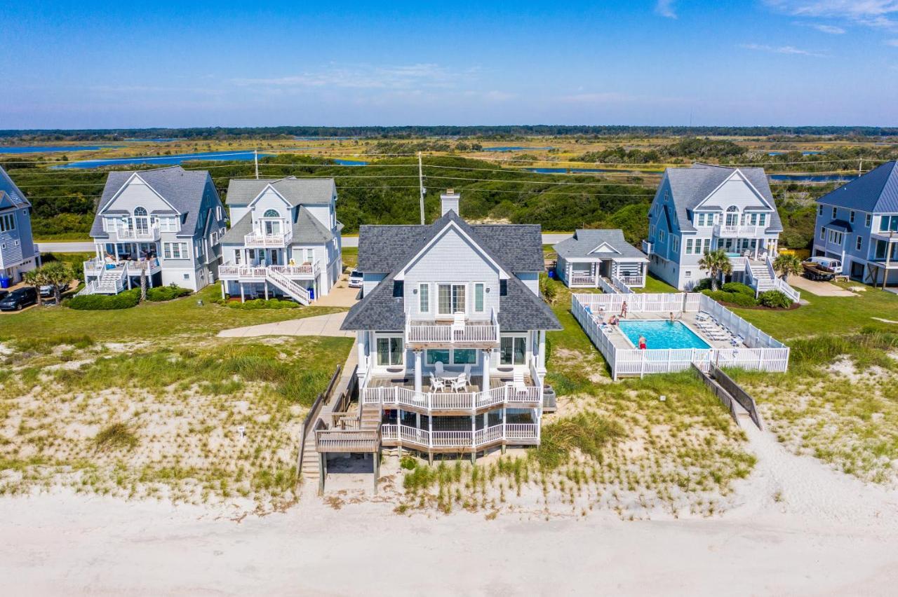 4194 Island Drive - Oceanfront, Community Pool Villa North Topsail Beach Exterior photo